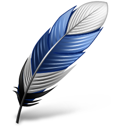 Cartoon Feather