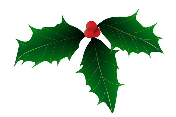 Christmas Holly Leaves