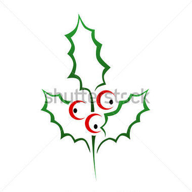 Christmas Holly Vector