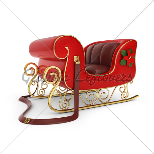 Christmas Sleigh Clip Art