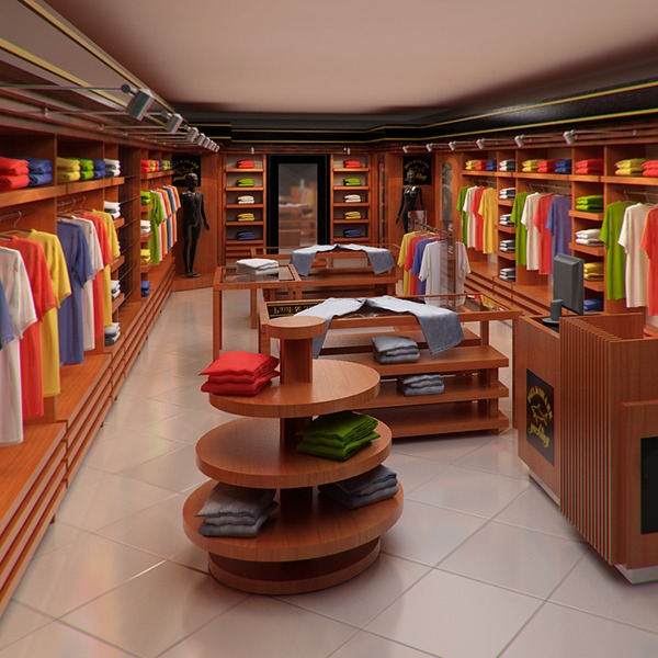 Clothing Store Interior Design