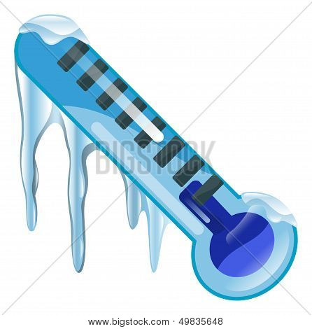 Cold Weather Thermometer Clip Art