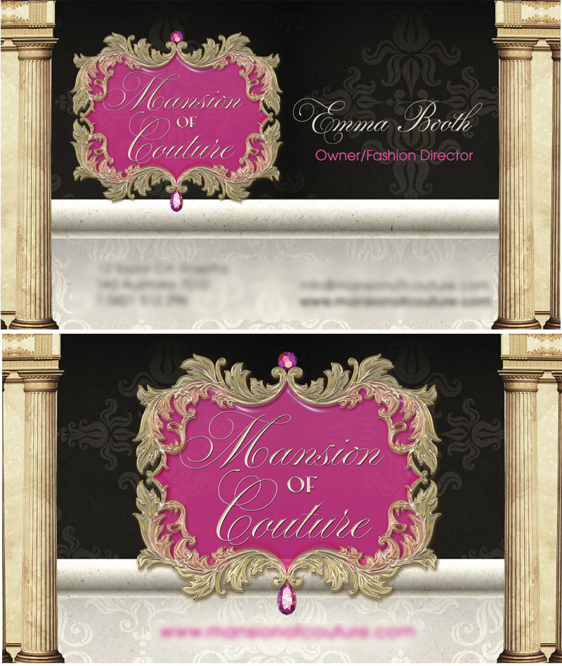 Custom Business Card Design Custom Business Card Design