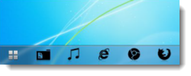Custom Picture Windows 1.0 Taskbar Icon