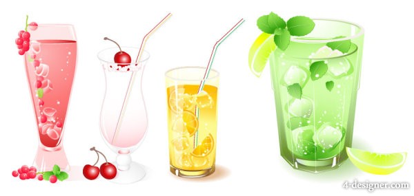 7 Frozen PSD Drinks Images