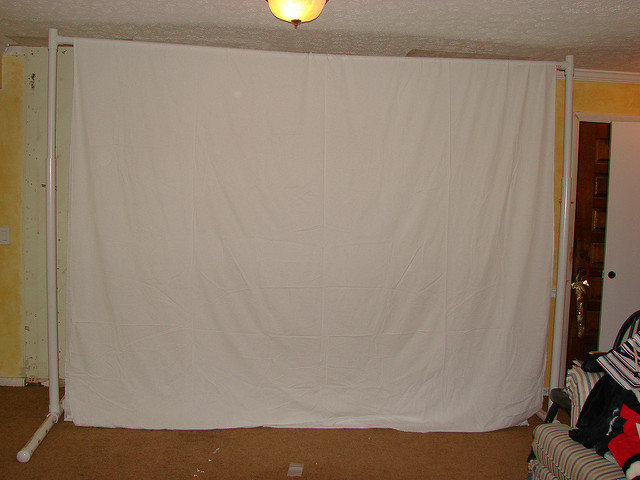 DIY PVC Pipe Backdrop