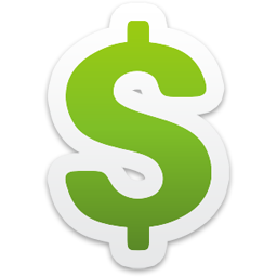 Dollar Sign Money Icon Transparent Background