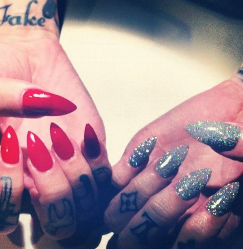 Dope Stiletto Nails