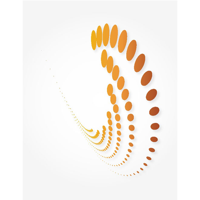 Dot Abstract Shape Vector