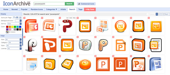 Download Free Microsoft PowerPoint Icon