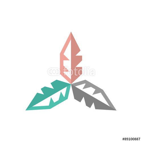 Feather Logo Template