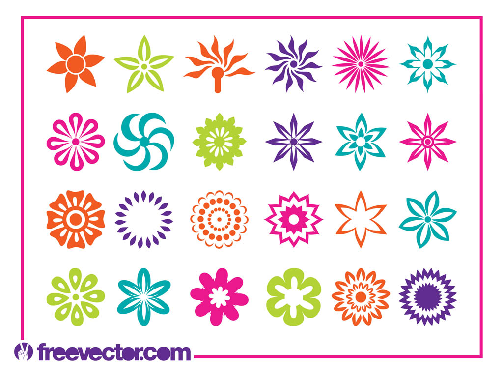 Flower Icon Clip Art Free