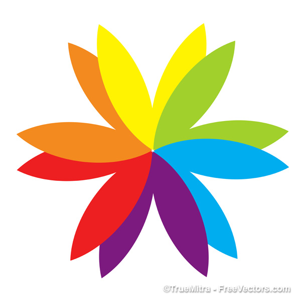 Flower Icon Vector Free