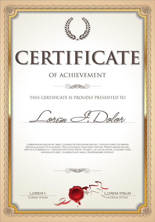 Frame Certificate Template Free Download