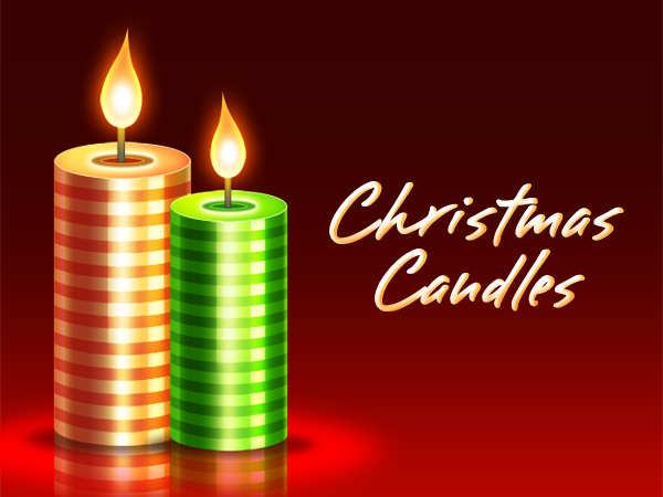 Free Christmas Candle Graphics