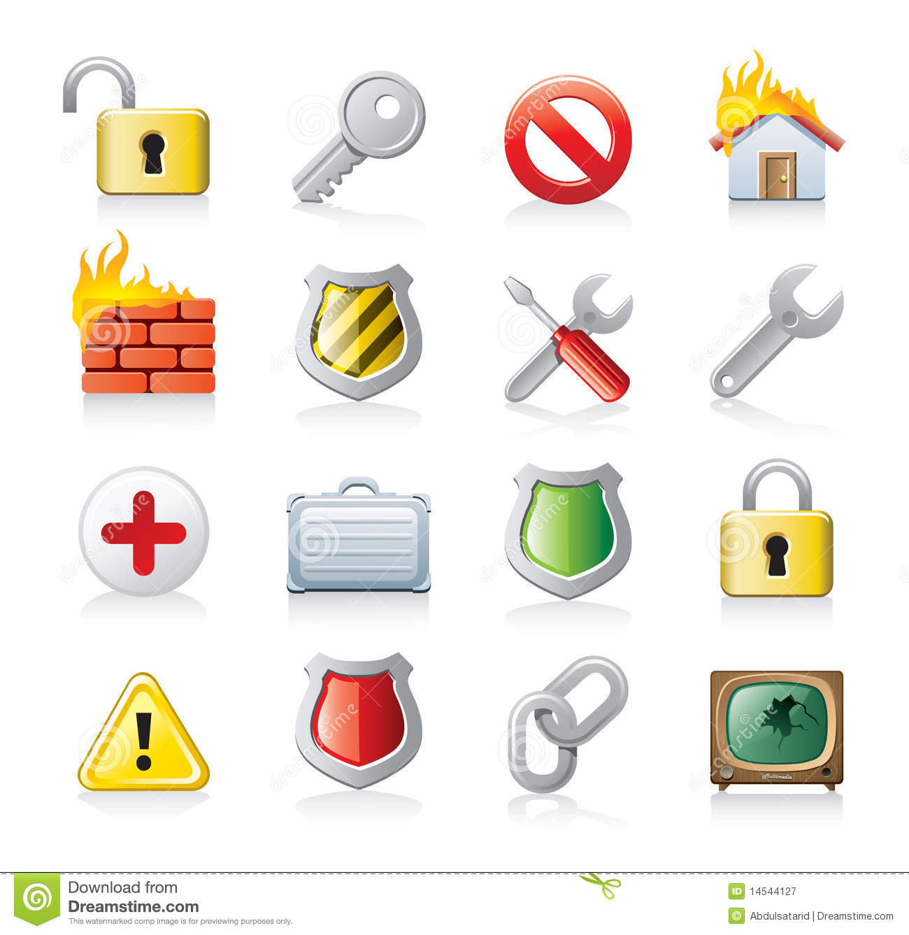 Free Computer Security Icons