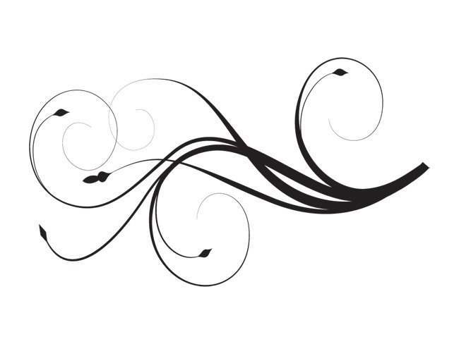Free Elegant Swirl Designs Clip Art