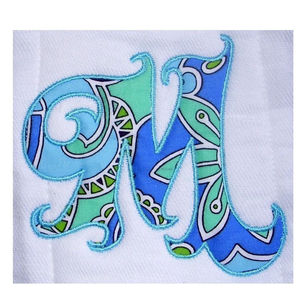 12 Free Machine Embroidery Applique Fonts Images