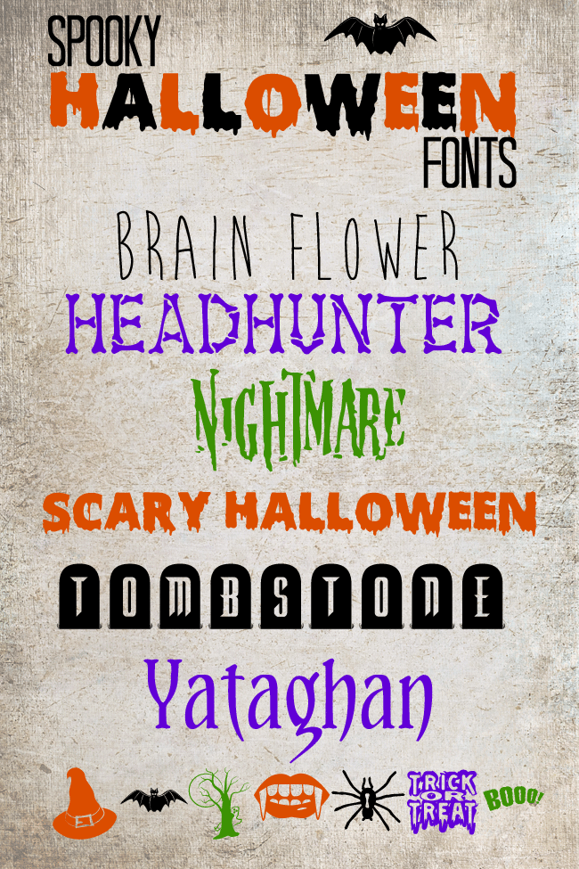 Free Spooky Halloween Fonts