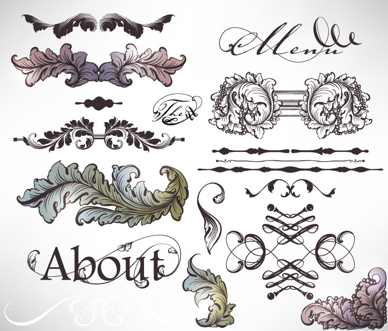 Free Vector Decorative Frame Borders