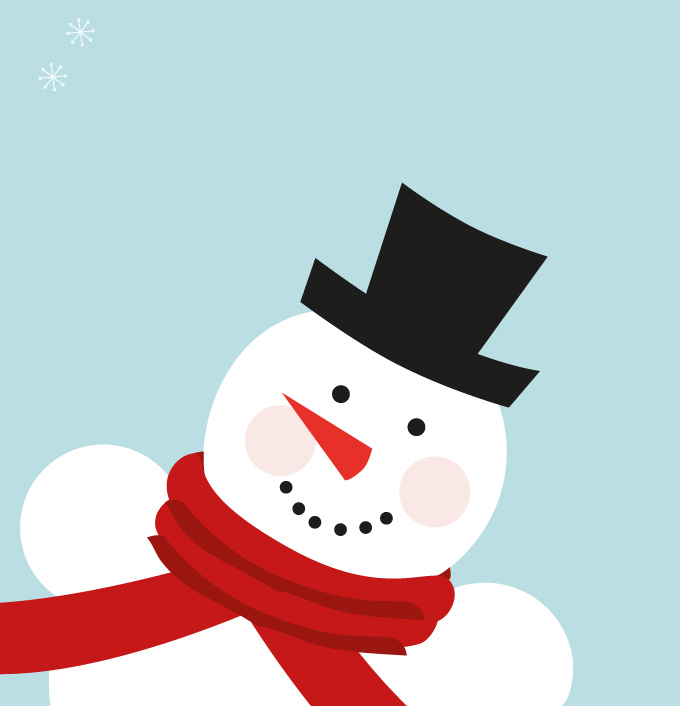 Free Vector Snowman Clip Art