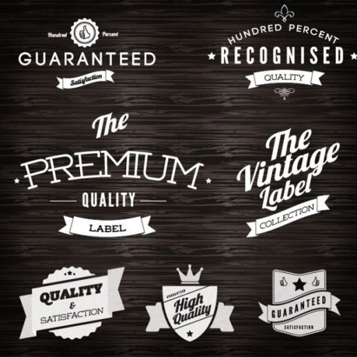 Free Vector Vintage Logos Graphic Design