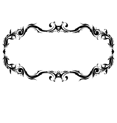 Free Victorian Vector Frame