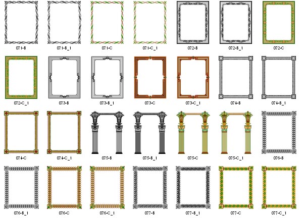 Free Victorian Vector Frame