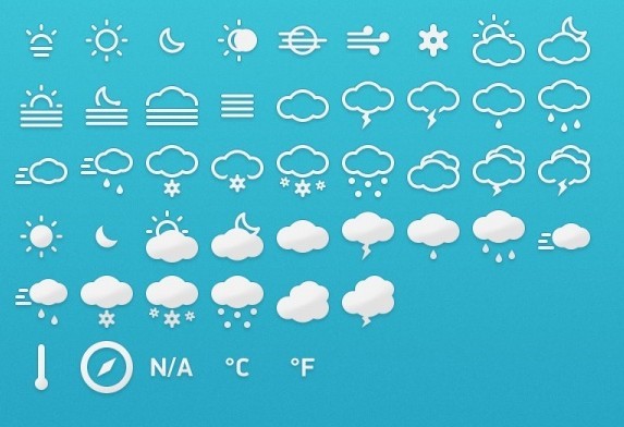 Free Weather Icons