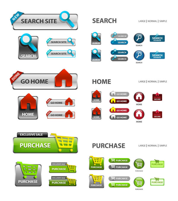 Free Web Design Buttons Download