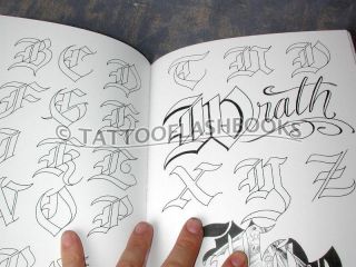 Gangster Chicano Tattoo Lettering Alphabet
