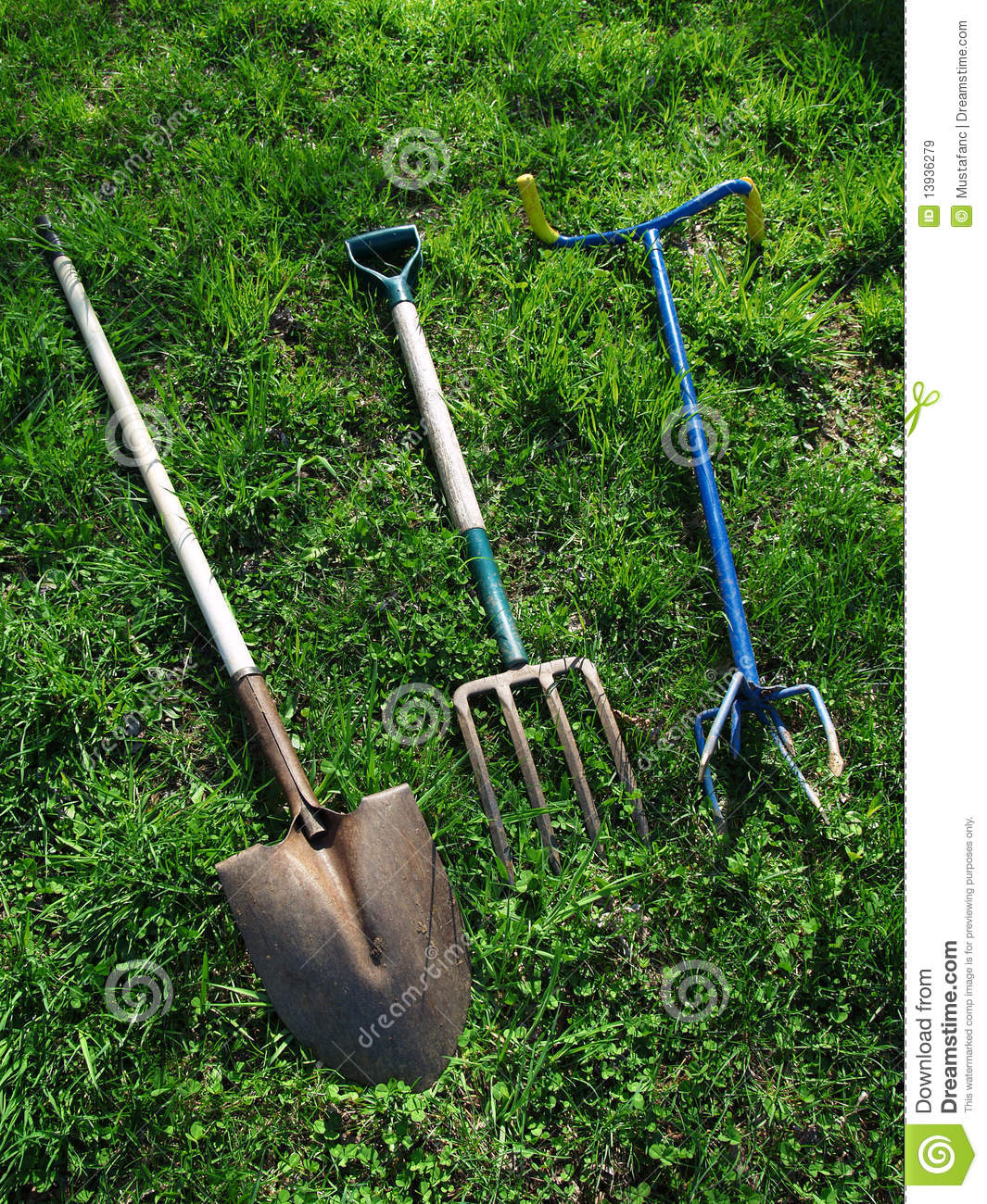 Garden Tool Long Handle Digging Fork
