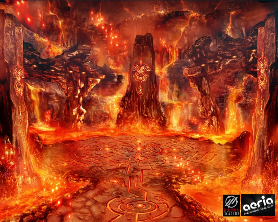 Gates of Hell Drawing Gates of Hell Drawing