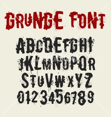 Grunge Font Styles Grunge Font Styles