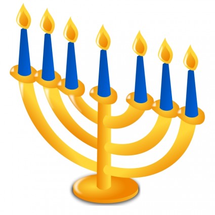 Hanukkah Menorah Clip Art