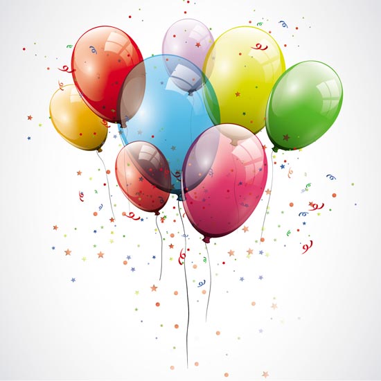 Happy Birthday Balloons