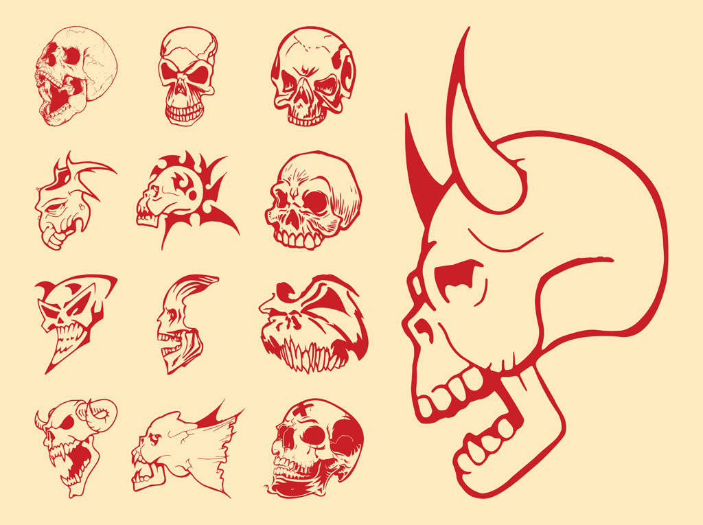 Heart with Devil Horns and Tail Heart with Devil Horns and Tail