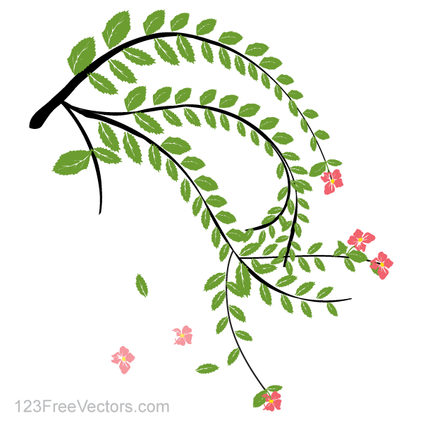 Hibiscus Flower Vector Art