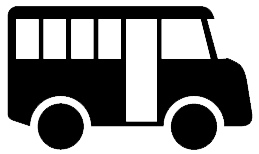 Hotel Airport Shuttle Services Icons