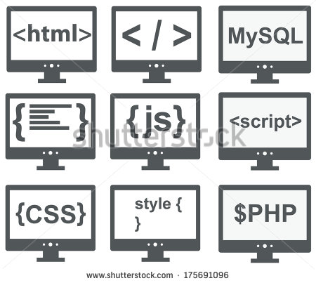 HTML CSS JavaScript Vector Logo