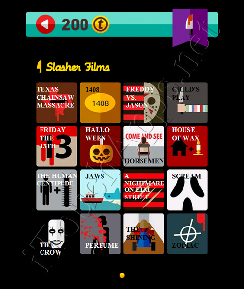 Icon Pop Quiz Answers Slasher Films