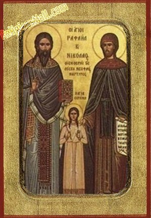 Icons of Saint Raphael Nicholas Irene And