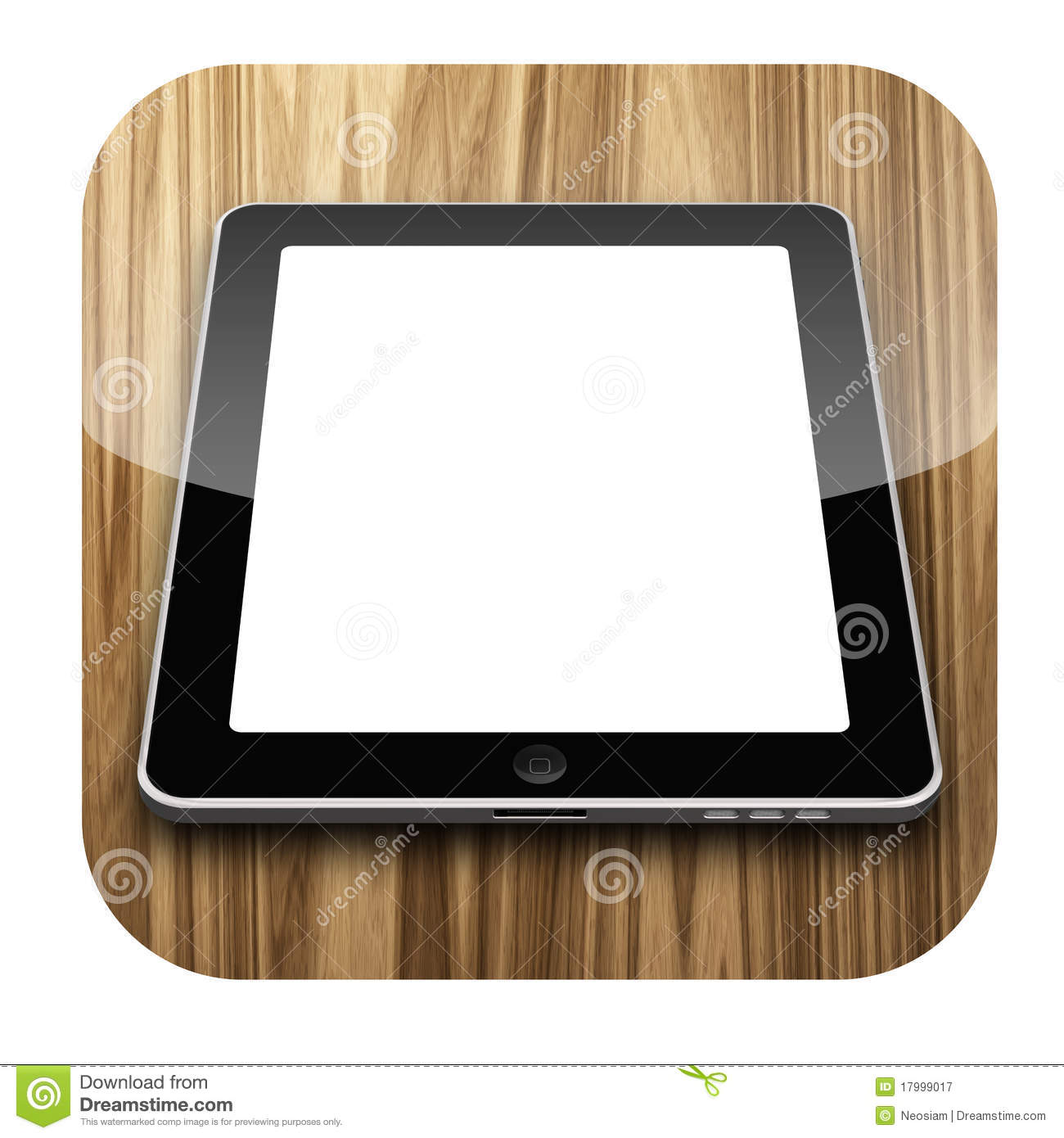 iPad Icon Illustration
