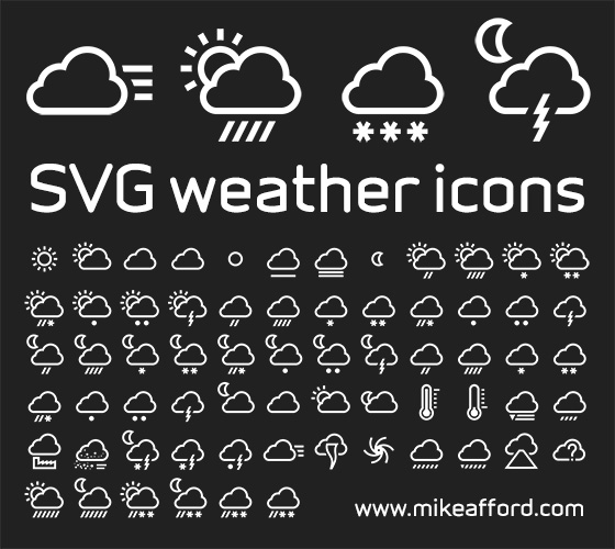 iPhone Weather App Icon