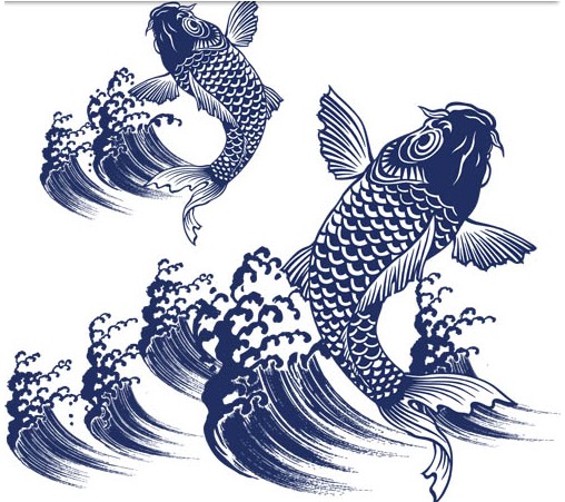 Koi Fish Vector