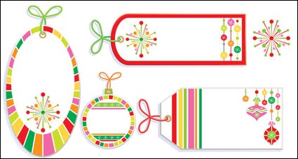 Label Shapes Vector Clip Art