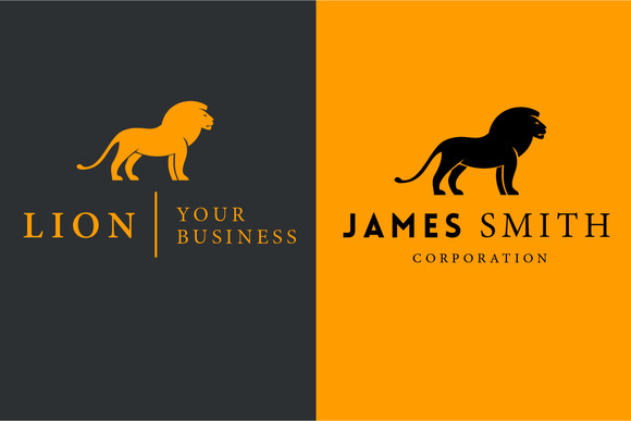 Lion Logo Template