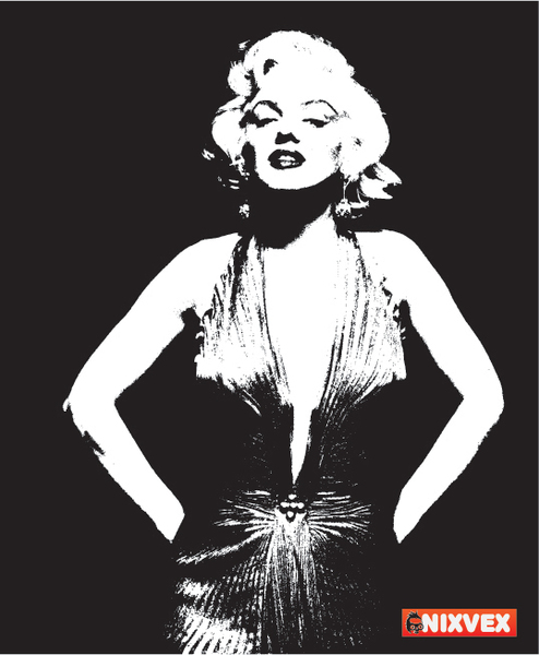 Marilyn Monroe Vector Art