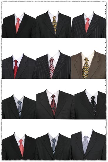 Men's Suit Template Photoshop Men's Suit Template Photoshop