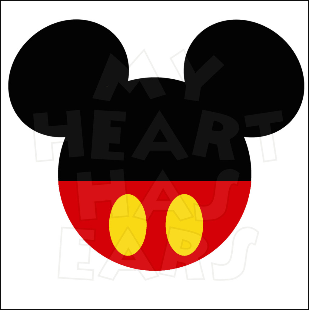 Mickey Mouse Head Clip Art